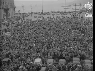 Enthusiasm in Trieste 1954
