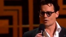 Johnny Depp on stage at Don Rickles One Night Only