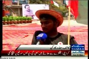 Samaa News - Disabled Persons attending Solidarity Rally with QET Altaf Hussain