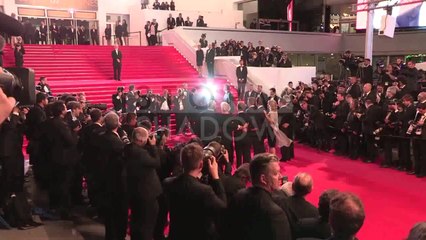 Robert Pattinson on the red carpet of The Rover film in Cannes