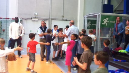 L'entrée des joueurs du CBC !