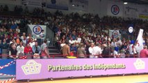 Les supporters Caennais prêts à s'enflammer.