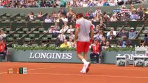 Lacko - Federer / Fransa Açık ilk tur mücadelesi