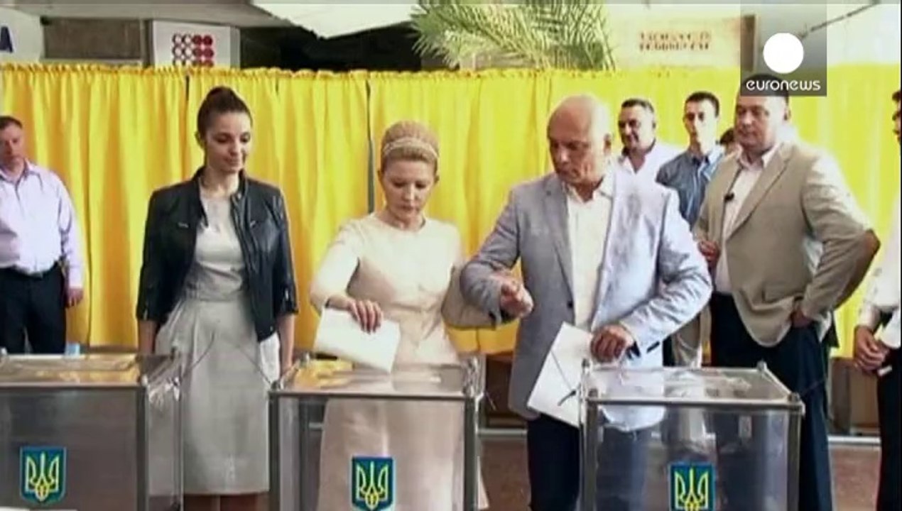 Alta participación en las elecciones presidenciales de Kiev