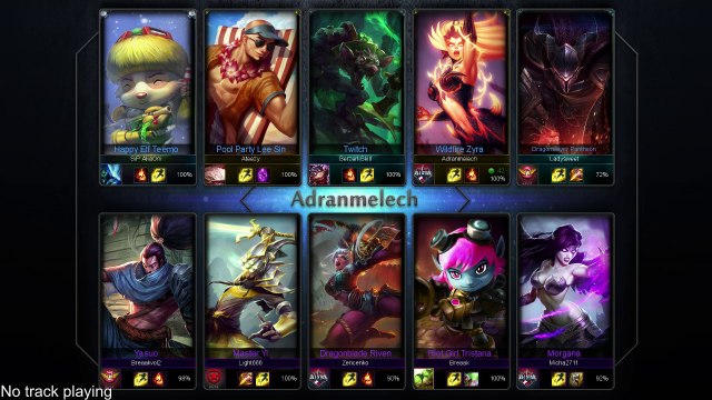 Replay League of Legends - Dimanche 25 Mai 2014