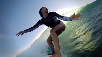 GoPro Break Breakdown with Malia Manuel at Cloudbreak - Surf