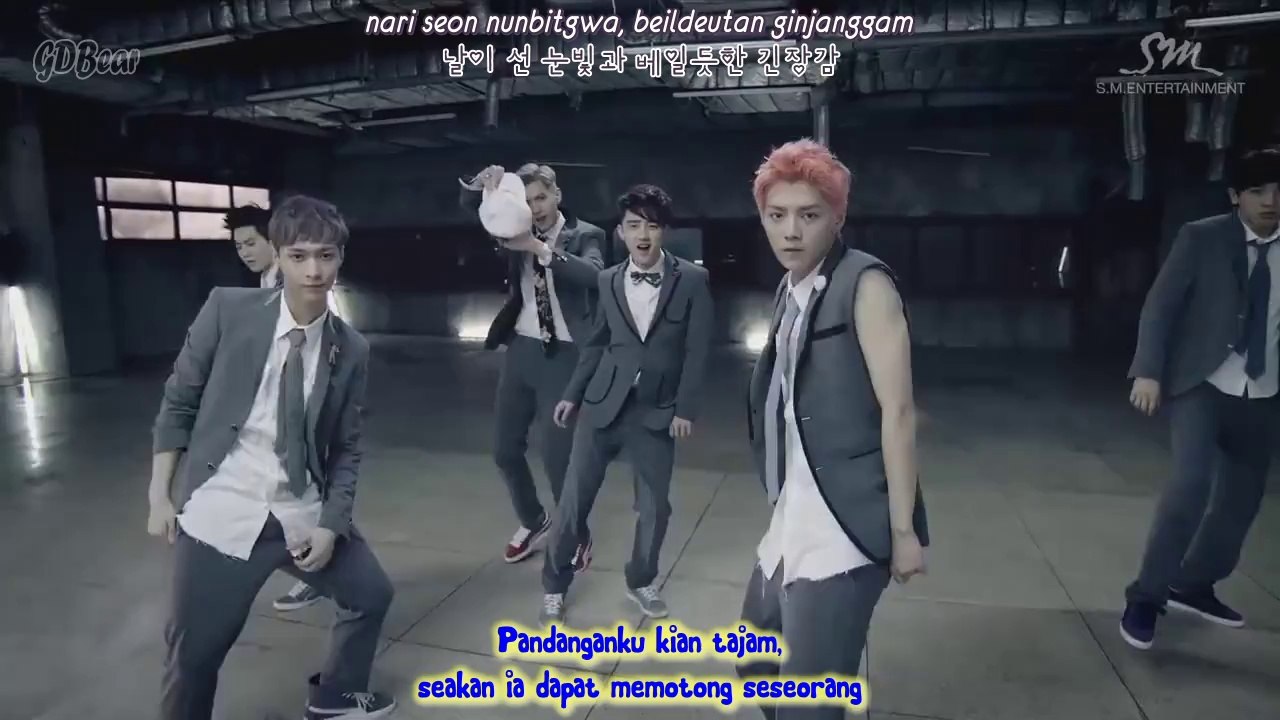 EXO - Growl (Sub Indo)