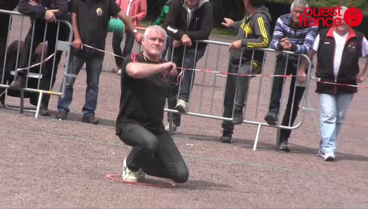A Saint- Lô championnat de pétanque en doublette mixte: le France au bout !