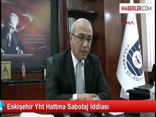 Hızlı Tren Hattına Sabotaj