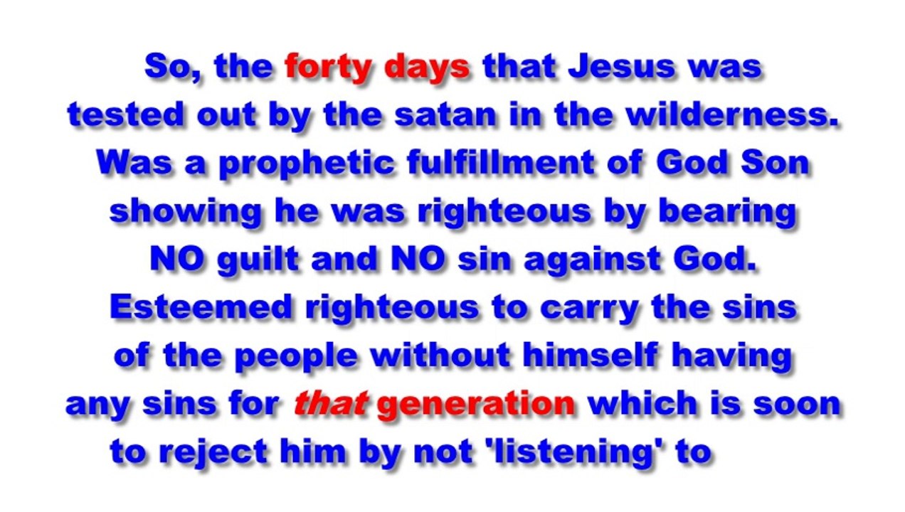 We only have TODAY to listen to Jesus Christ Part 2