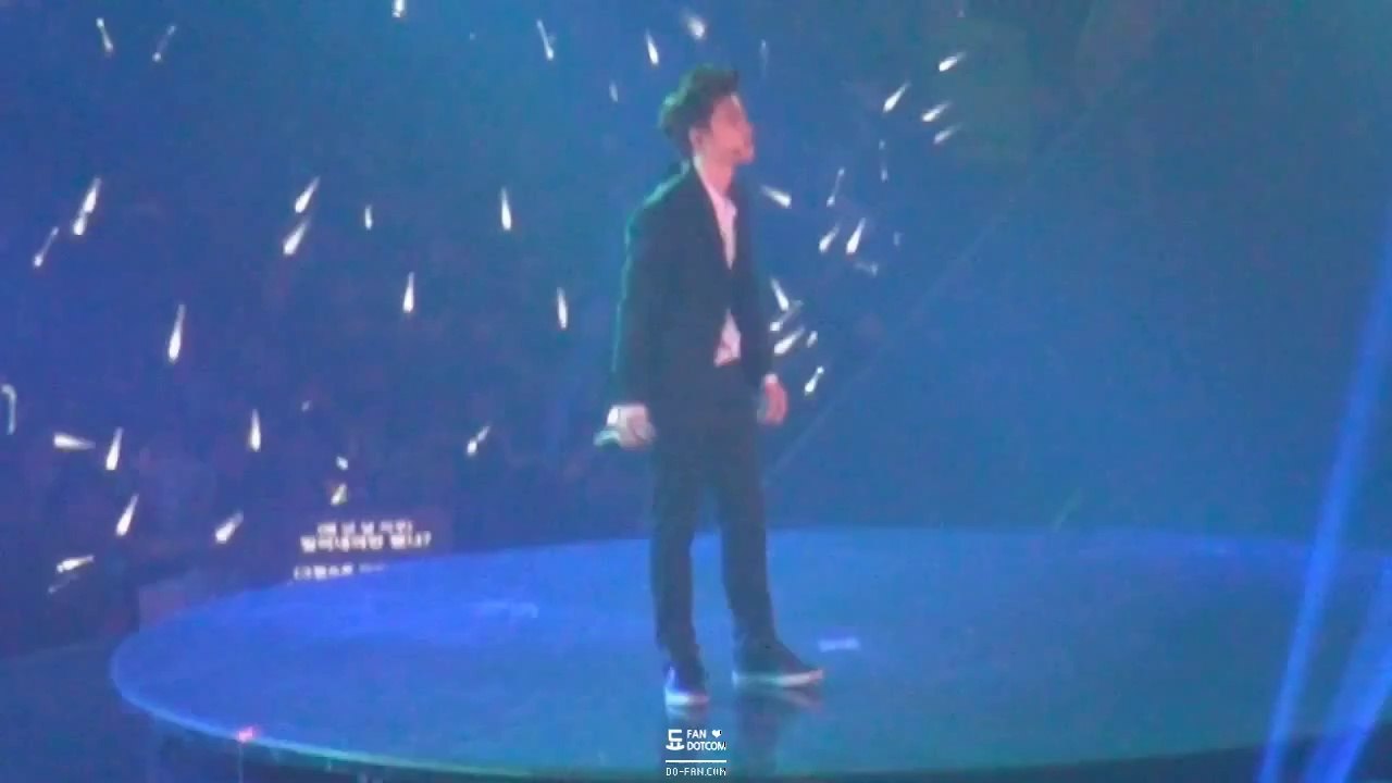 140523 [Fancam] EXO D.O. - Solo Song (Tell Me What Is Love) @ The Lost Planet Concert In Seoul.