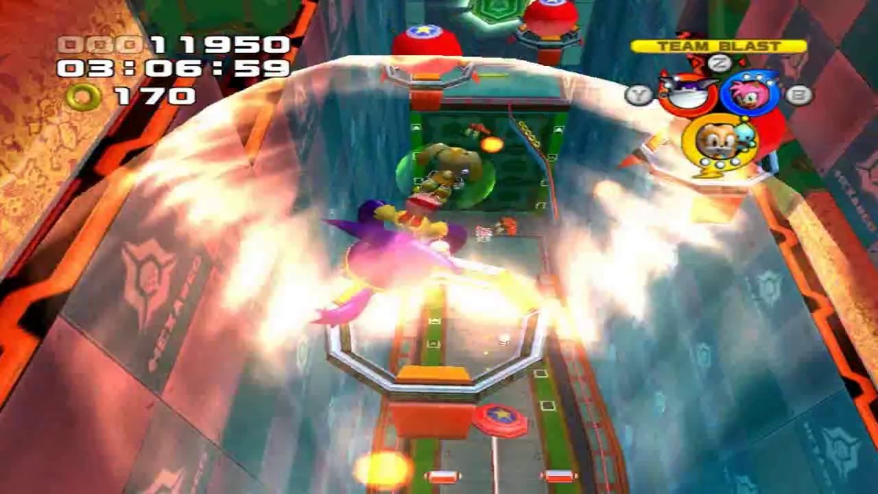 Sonic Heroes - Team Rose - Étape 04 : Power Plant