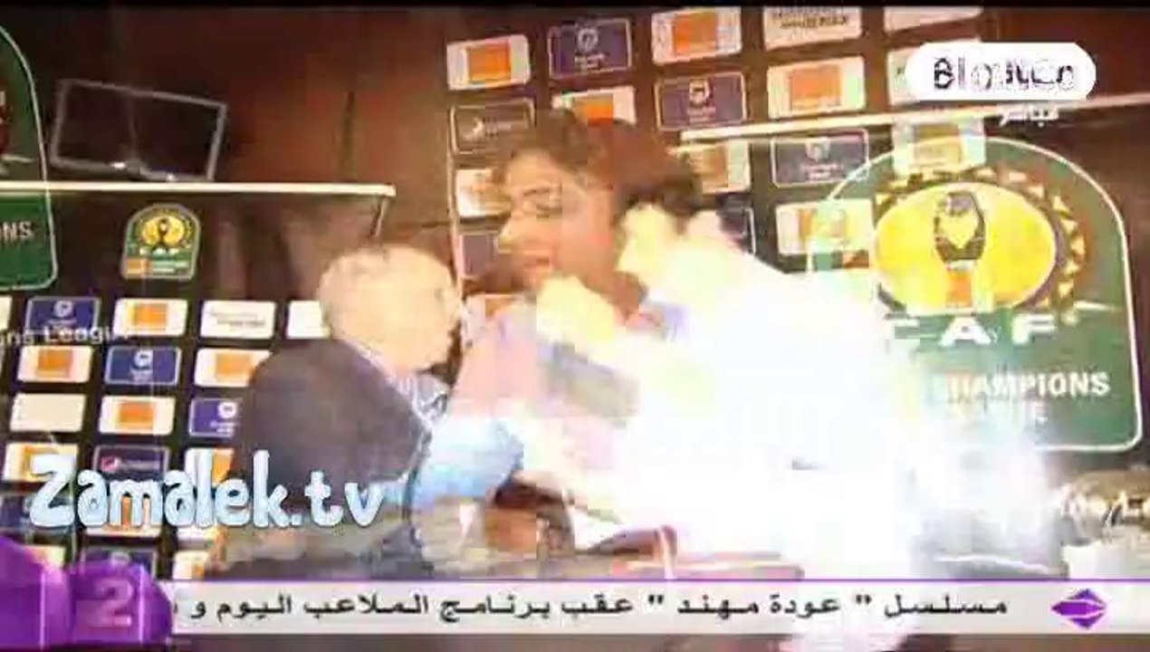 المؤتمر الصحفي لميدو والجهاز الفني للهلال بعد المباراه