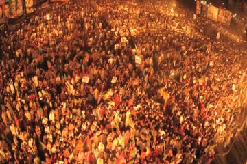 Dunya News-Faisalabad Dhobi Ghat echoed with PTI workers' slogans