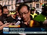 Petro garantiza en Bogotá seguridad de presidenciales colombianos