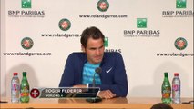 Roland Garros - Federer alaba a Nadal