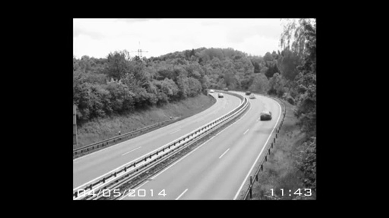 PKW verschwindet spurlos von Autobahn