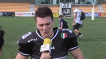 Panthers Parma - Lions Bergamo 34-6, le video-interviste del dopo partita