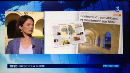 Supplément Fontevraud cité sur France 3