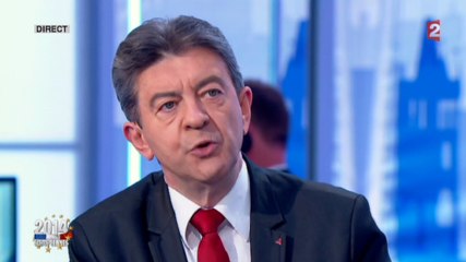 "Le FN en tête est une information suffocante" pour Mélenchon