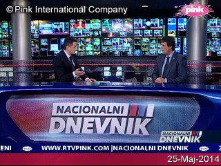 Nacionalni dnevnik u 18.30 (nedelja, 25-Maj-2014)