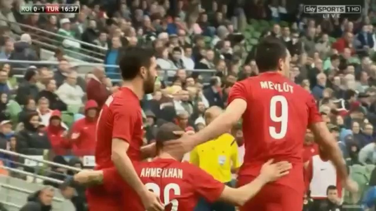 A Milli Takımımız İrlanda'yı 2-1'lik skorla geçti