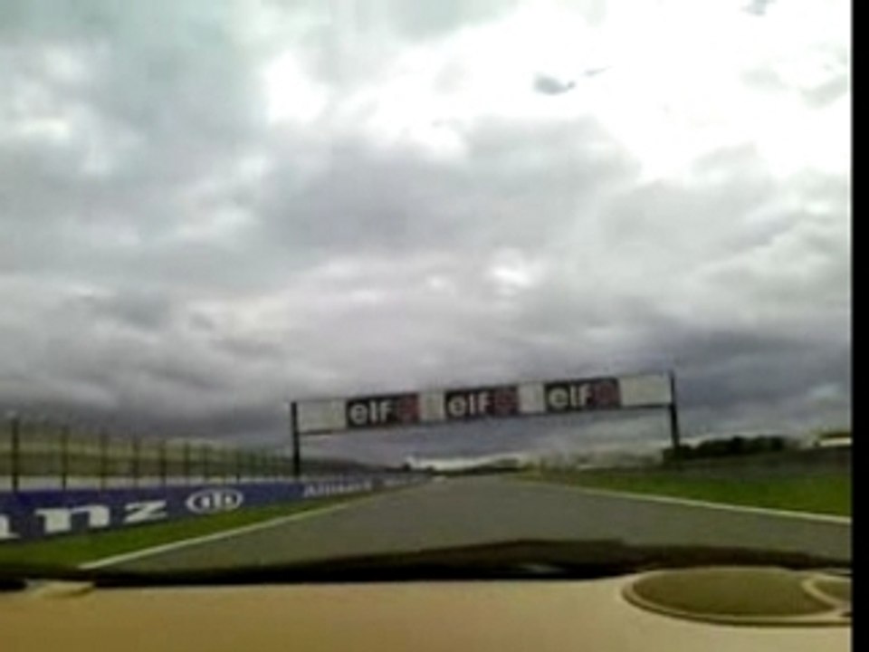 Circuit F1 de MAGNY COURS en Porsche