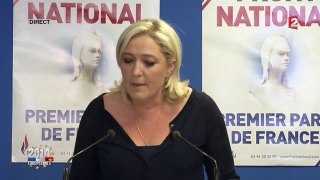Européennes : Marine Le Pen veut que 