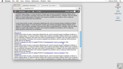 Setting The Content Box Formatting