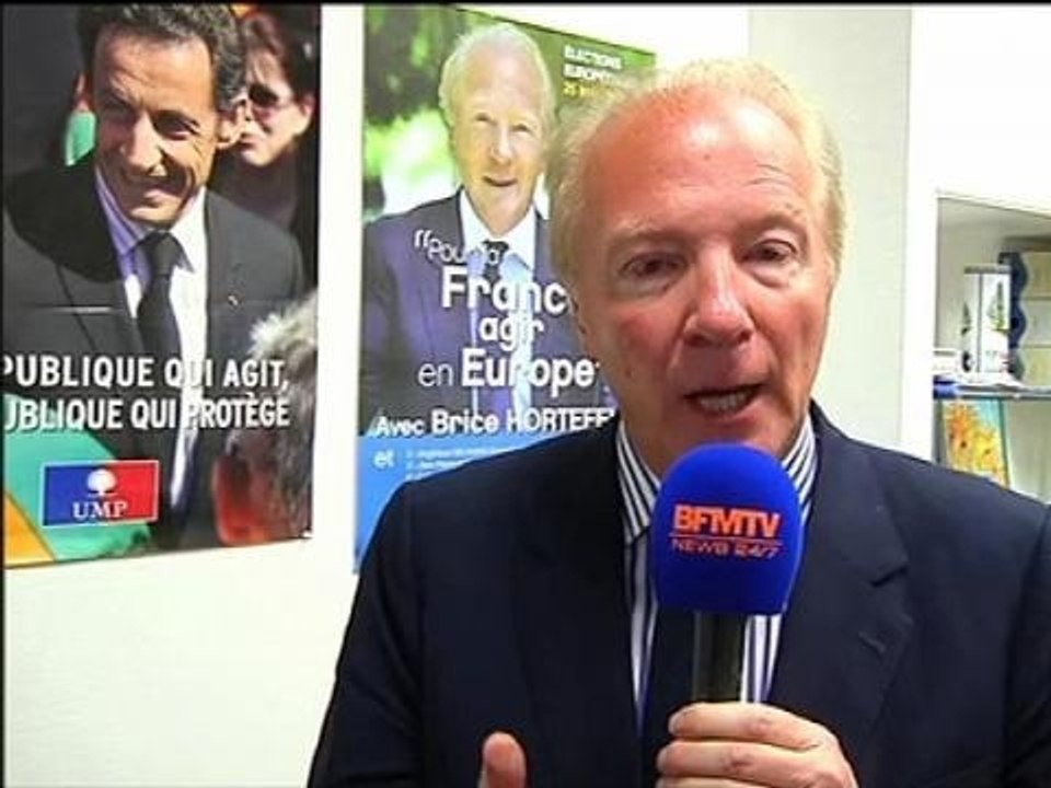 Brice Hortefeux: "nous devons renforcer la cohésion et l'unité" de l'UMP - 25/05