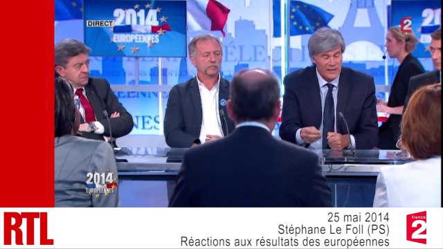VIDÉO - Résultats européennes 2014 : les réactions de Valls, Cambadélis et Le Foll