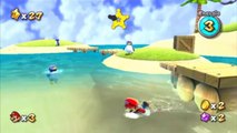 Super Mario Galaxy - Plage saladier - Étoile 1 : Scintillements au fond des mers