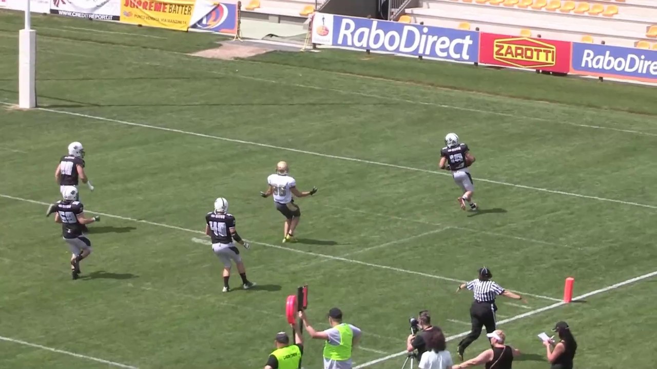 Panthers Parma - Lions Bergamo 34-6, gli highlights