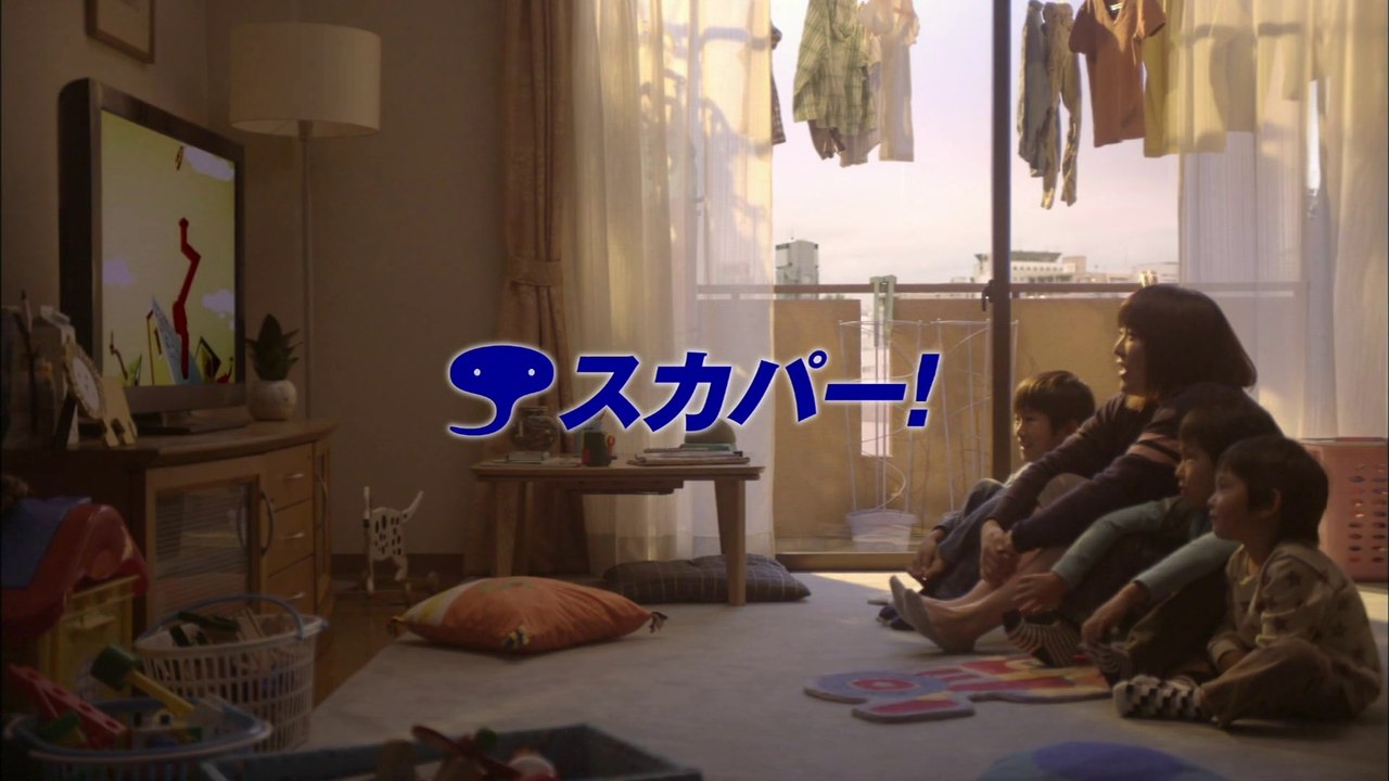 00138 sky perfect kenichi matsuyama kazuko kurosawa morisanchu owarai - Komasharu - Japanese Commercial
