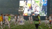 Los mejores momentos de la celebración del Real Madrid en el Bernabéu