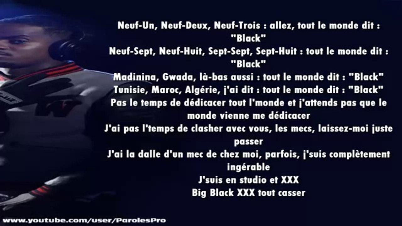 Black M - Qatari (Paroles / Lyrics)