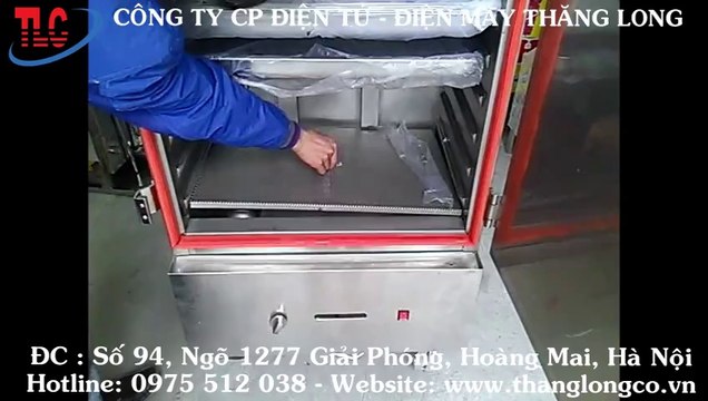 Tủ nấu cơm công nghiệp, tủ hấp bánh bao, giò chả, tủ hấp thực phẩm giá rẻ nhất tại THĂNG LONG