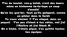 Maître Gims feat Black M - Ca décoiffe (Paroles / Lyrics)