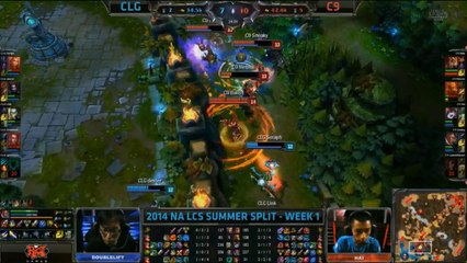 LCS NA W1D3 Game 5 CLG vs C9