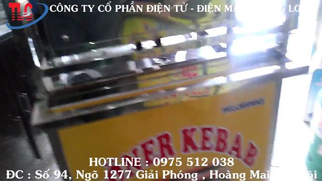 Xe bán bánh mỳ doner kebab, xe bánh mỳ kẹp thịt hương vị thổ nhĩ kỳ giá rẻ nhất