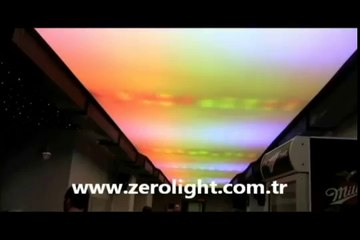 Zerolight DMX RGB Uygulama DPS Gergi Tavan