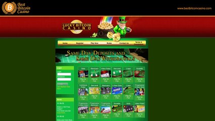 Playing and Winning at Lucky Bitcoin Casino