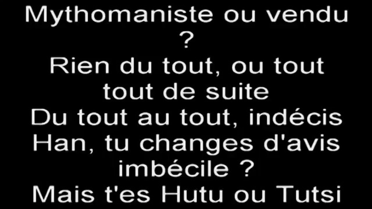 Stromae - Bâtard (Paroles / Lyrics)