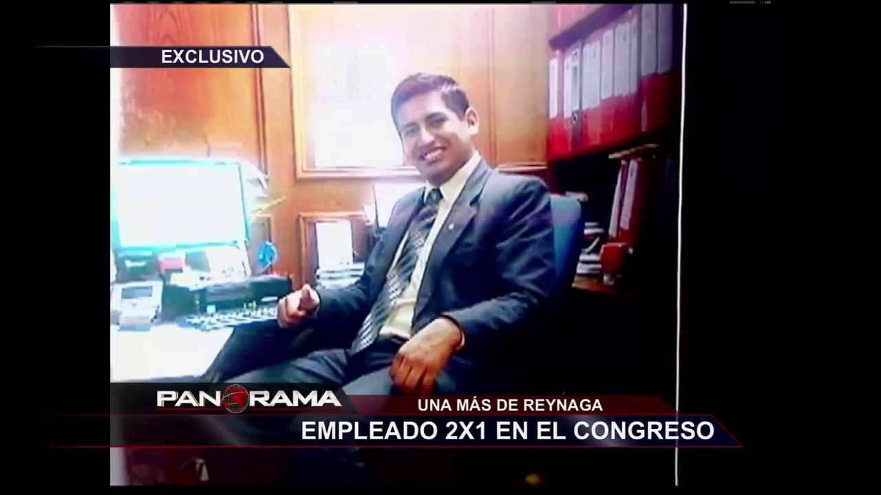 Empleado 2x1 en el Congreso: Jhon Reynaga y su constructora