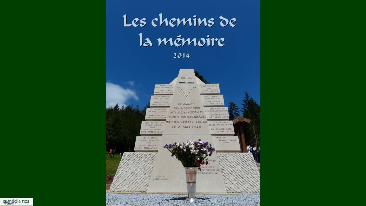 2014-CHEMINS DE LA MEMOIRE  à THEL -