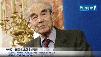 Badinter : "Cet acte de terrorisme s'inscrit dans une continuité"