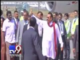Sri Lankan President Mahinda Rajapaksa arrives in India to attend Modi's Oath Ceremony -Tv9