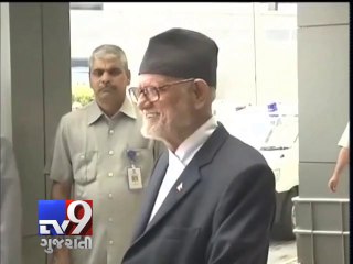 Nepal Prime Minister Sushil Koirala arrives in Delhi for Modi's Oath Ceremony -Tv9 Gujarati