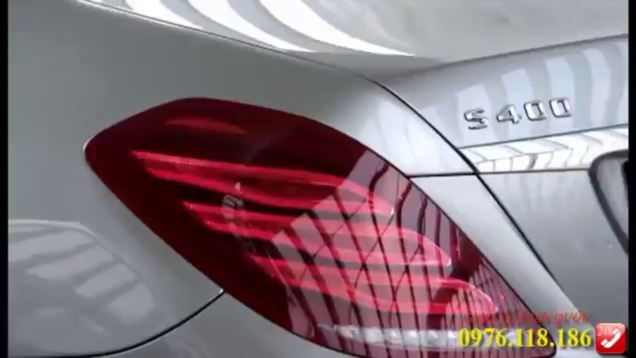 Video Mercedes S400L 2014, 2015 chiếm lĩnh sự sang trọng- hotline 0976.118.186