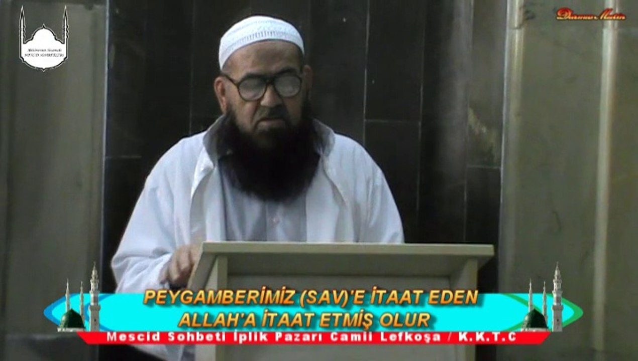 PEYGAMBERİMİZ (SAV)'E İTAAT EDEN ALLAH'A İTAAT ETMİŞ OLUR.. (2)